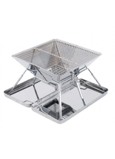 Kamp Katlanır Izgara Barbekü Metal Çanta Muhafazalı Kamp Katlanır Izgara Barbekü Metal Çanta Muhafazalı