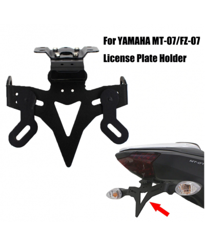 Yamaha MT 07 FZ 07 2014-2020 Motosiklet Plaka Taşıyıcı Ledli