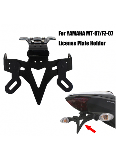 Yamaha MT 07 FZ 07 2014-2020 Motosiklet Plaka Taşıyıcı Ledli