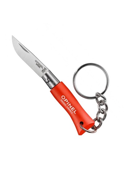 Opinel No 02 Turuncu Anahtarlıklı Paslanmaz Çelik Çakı