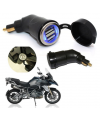 BMW 1200-1250 Triumph Tiger Çakmaklık Çift USB Şarj Adaptörü