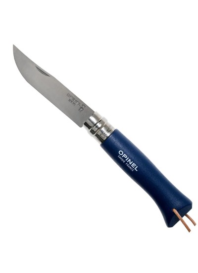 Opinel Inox Trekking 8 No Paslanmaz Çelik Mavi Çakı