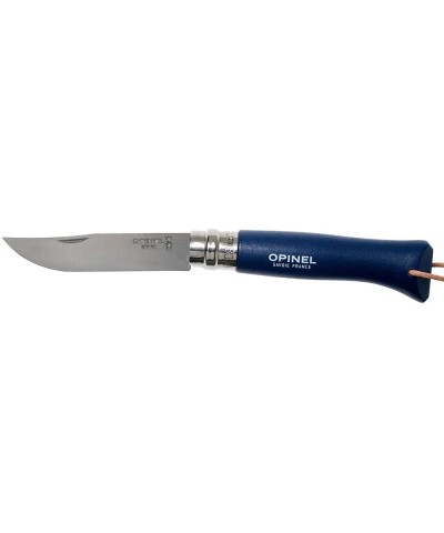 Opinel Inox Trekking 8 No Paslanmaz Çelik Mavi Çakı