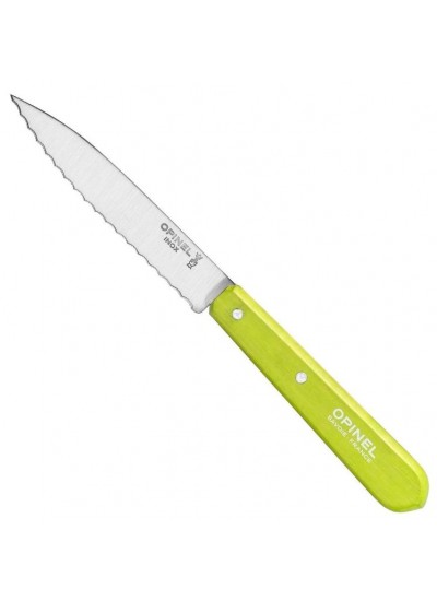 Opinel N°113 Serrated Green-Apple Mutfak Bıçağı