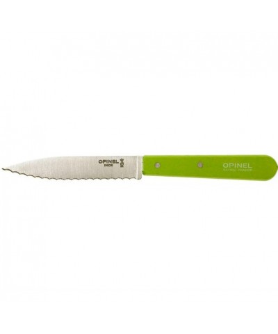 Opinel N°113 Serrated Green-Apple Mutfak Bıçağı