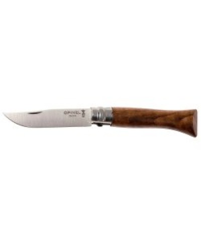 Opinel Inox No. 8 Ceviz Saplı Paslanmaz Çelik Çakı