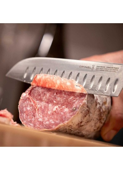 Opinel Forges 1890 Paslanmaz Çelik Santoku Bıçağı