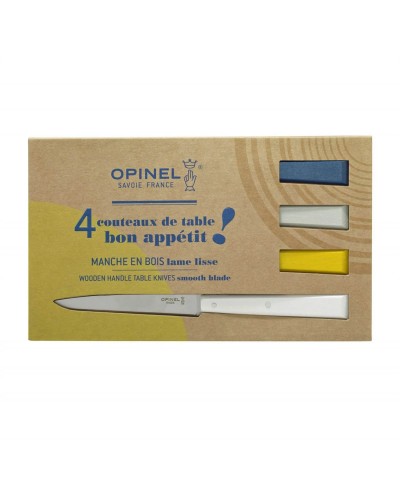 Opinel Bon Appetit Celeste 4 Parça Paslanmaz Sofra Bıçağı