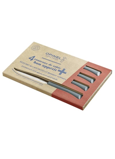 Opinel Bon Appetit 4 Parça Mutfak Bıçağı Seti Füme Opinel Bon Appetit 4 Parça Mutfak Bıçağı Seti Füme