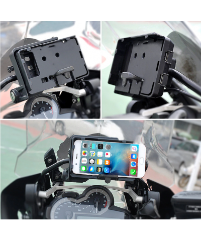 Bmw GS Ve SXR Navigasyon Telefon Tutucu Usb Şarj