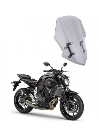 Yamaha MT 07 FZ 07 Ön Cam Açık Füme 2018-2019-2020 Uyumlu Yamaha MT 07 FZ 07 Ön Cam Açık Füme 2018-2019-2020 Uyumlu