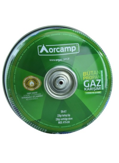 Orcamp Gaz Kartuşu Vidalı 230 Gr Orcamp Gaz Kartuşu Vidalı 230 Gr