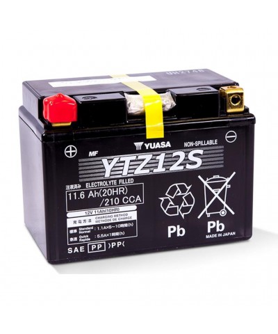 YUASA YTZ12S (WC) 12V 11Ah Motosiklet Aküsü