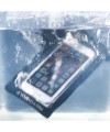 Motowolf Su Geçirmez Çantalı Dokunmatik Telefon Tutucu Ayna Bağlama