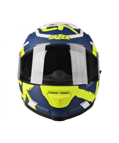 Güneş Vizörlü Çift Kabuk Full Face Lazer Rafale Kask