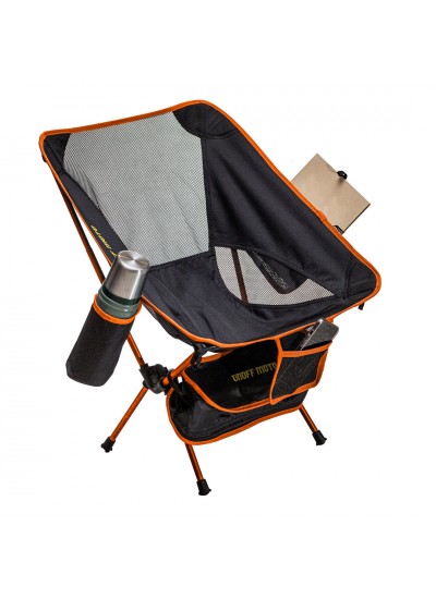 Kamp Sandalyesi Katlanır 3 Cepli Portatif Çantalı 150 Kg Taşıma Kapasitesi