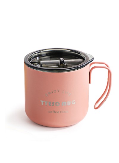 Tyeso Fiery Mug Vakumlu Paslanmaz Çelik  Termal Kapaklı 350ML