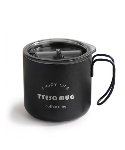 Tyeso Fiery Mug Vakumlu Paslanmaz Çelik  Termal Kapaklı 350ML