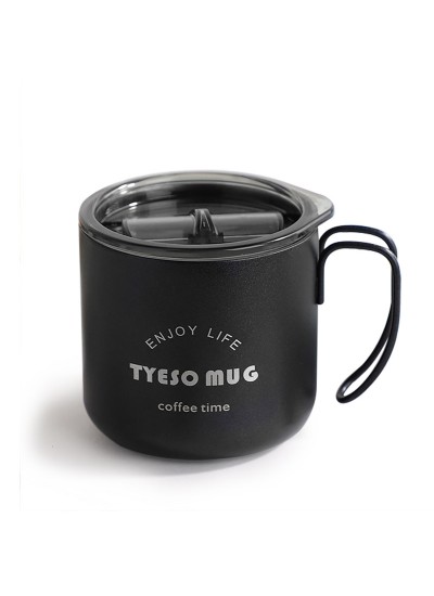 Tyeso Fiery Mug Vakumlu Paslanmaz Çelik  Termal Kapaklı 350ML