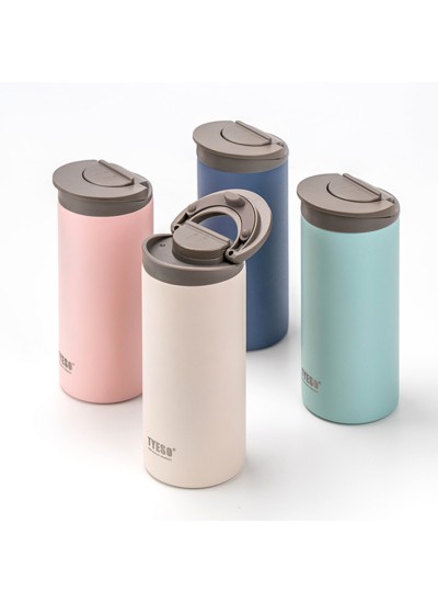 Tyeso Flat Termos Vakumlu Paslanmaz Çelik Taşıma Saplı 500ML