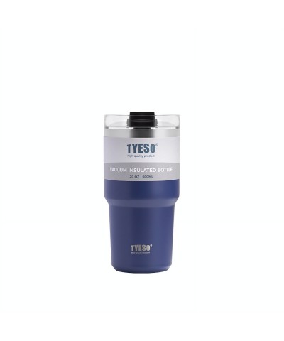 Tyeso TripleTask Termos Vakumlu Yıkanabilir Silikon Pipetli 600ML Tyeso TripleTask Termos Vakumlu Yıkanabilir Silikon Pipetli 600ML