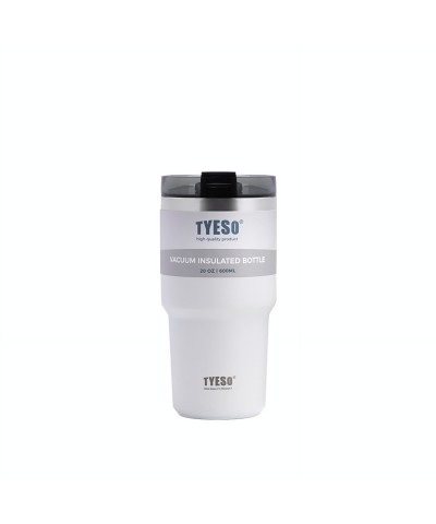 Tyeso TripleTask Termos Vakumlu Yıkanabilir Silikon Pipetli 600ML Tyeso TripleTask Termos Vakumlu Yıkanabilir Silikon Pipetli 600ML