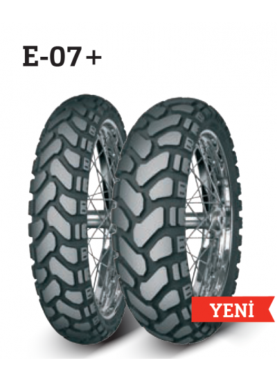E07 PLUS LASTİK TAKIM 90/90-21 150/70-18 MİTAS