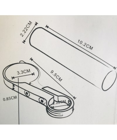 Gidon Telefon Tutucu 10 cm Çift Ayak Uzatma Bar