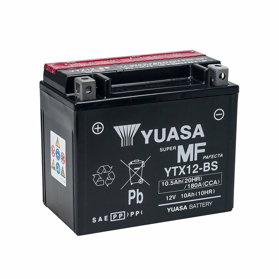KAWASAKI Ninja 650R 06-10 Yuasa Akü YTX12-BS