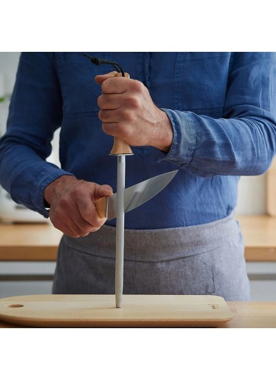 Opinel Honing Masat Paslanmaz Çelik 25 Cm Bıçak Bileyici