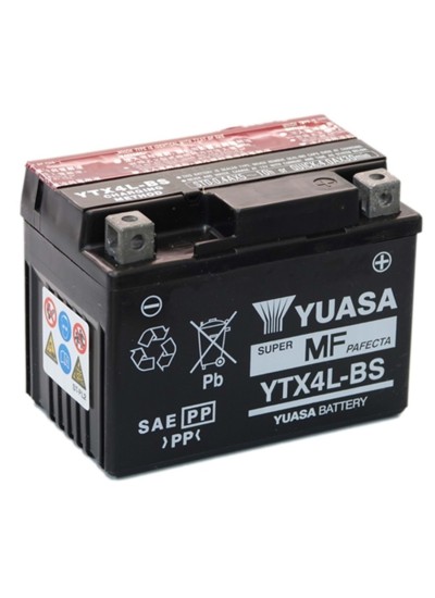 KTM 250 EXC Six Days/SXF/XC 12 YTX4L-BS Yuasa Akü KTM 250 EXC Six Days/SXF/XC 12 YTX4L-BS Yuasa Akü