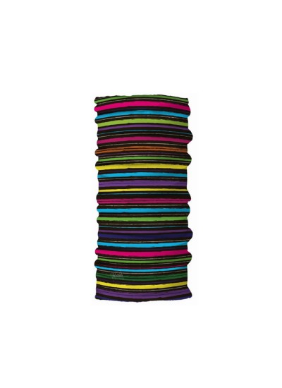 Rengarenk Çizgili Unisex Çocuk ve Yetişkin Motosiklet Buff'ı