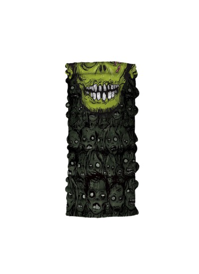 Zombie Mask Çocuk ve Yetişkin Motosiklet Buff'ı