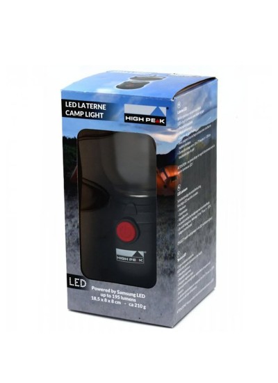 High Peak Led Laterne Kamp Lambası Siyah