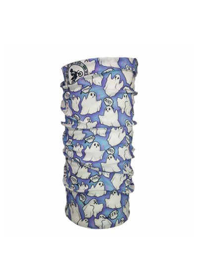 Boo Hayalet Desenli Çocuk ve Yetişkin Motosiklet Buff'ı