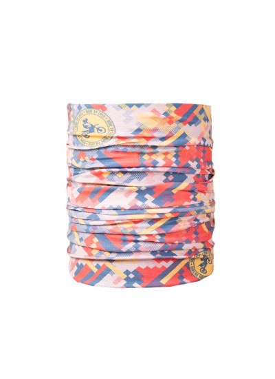 Ethnic Desenli Çocuk ve Yetişkin Motosiklet Buff'ı