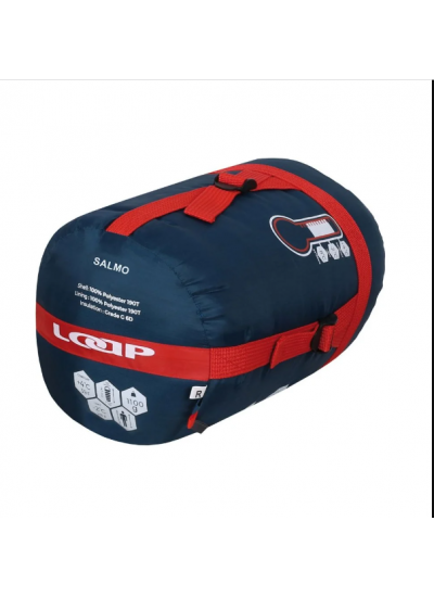 Loap Salmo -8°C Çocuk Uyku Tulumu Boy 170cm Mavi Loap Salmo -8°C Çocuk Uyku Tulumu Boy 170cm Mavi