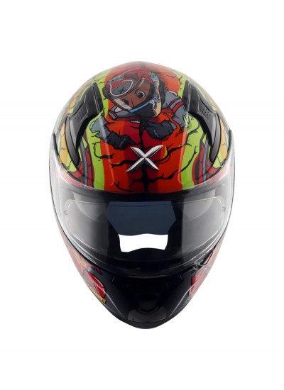Axor Apex XBHP 299 Black Neon Green Kapalı Full Face Kask Axor Apex XBHP 299 Black Neon Green Kapalı Full Face Kask