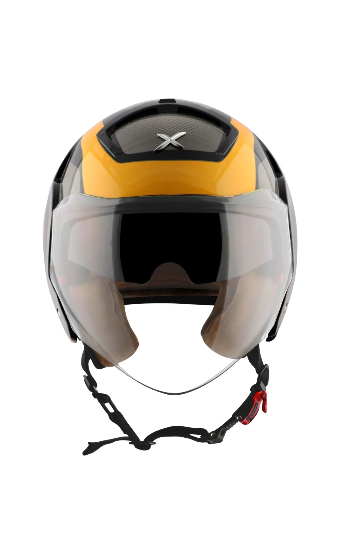 Axor Striker Ultron Sarı Siyah Açık Kask