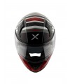 Axor Apex Hex Cool Grey Red Full Face Kapalı Kask Axor Apex Hex Cool Grey Red Full Face Kapalı Kask