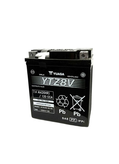 Honda Pcx 125  21-24 Uyumlu Yuasa YTZ8V Akü Honda Pcx 125  21-24 Uyumlu Yuasa YTZ8V Akü