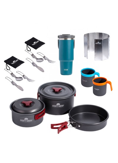 Doğada Kamp Mutfak Keyfi: Tüm Gereçler Bir Arada