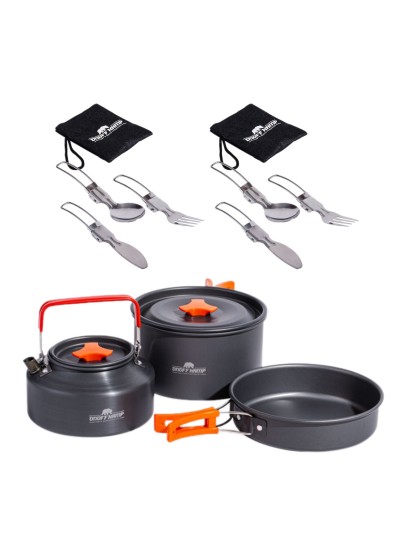 Tencere Tava Çaydanlık ve 2li Çatal Kaşık Bıçak Seti