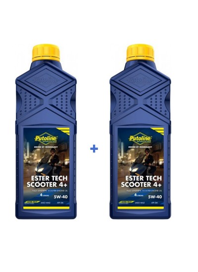 Putoline Ester Scooter 4+ 5W-40 Motor Yağı 1 Litre-2 Adet Putoline Ester Scooter 4+ 5W-40 Motor Yağı 1 Litre-2 Adet