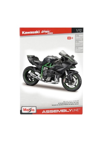 Maisto Kawasaki Ninja H2r Model Kit Motosiklet 1/12 39198