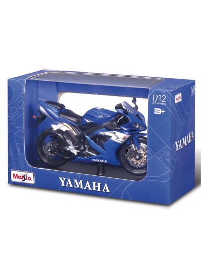 Yamaha YZF-R1 1:12 Mavi Model Motosiklet 32712