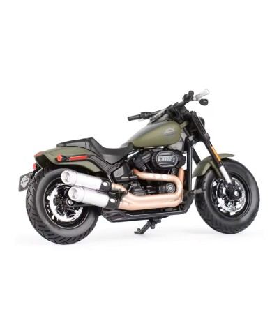 Harley Davidson DIECAST Fat Bob 114 Yeşil 1:18 Model Motosiklet 31360 Harley Davidson DIECAST Fat Bob 114 Yeşil 1:18 Model Motosiklet 31360