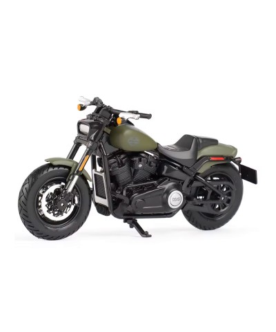 Harley Davidson DIECAST Fat Bob 114 Yeşil 1:18 Model Motosiklet 31360 Harley Davidson DIECAST Fat Bob 114 Yeşil 1:18 Model Motosiklet 31360