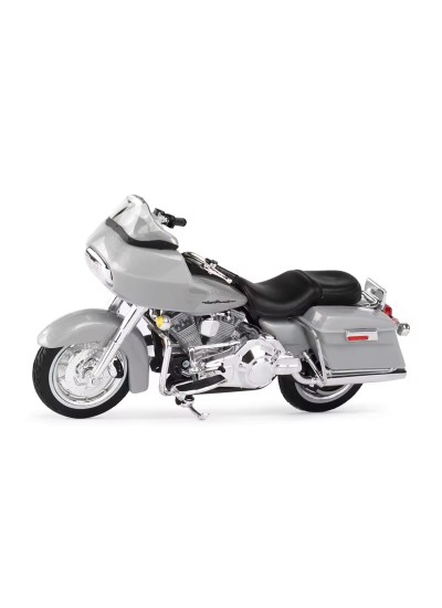 Harley Davidson 2002 Road Glide DieCast Gri 1:18 Model Motosiklet 31360