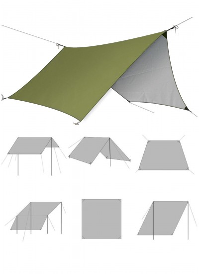 Ragnar Tarp Tente 3x4m Gerdirme Pileri ve Kazıklar Dahil